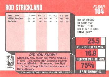 Card back