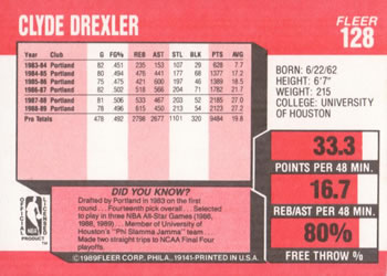 Card back