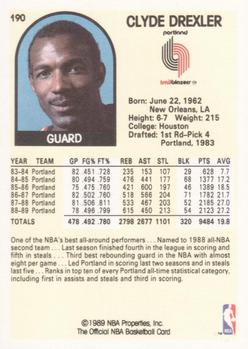 Card back