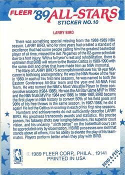Card back