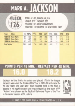 Card back