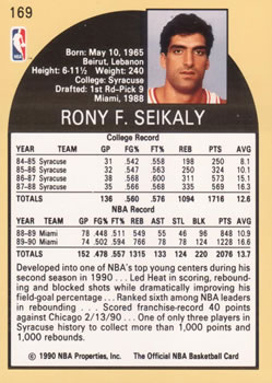 Card back