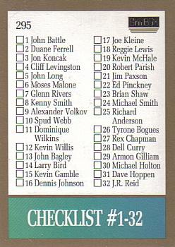 Checklist: 1-64
