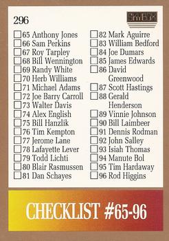 Checklist: 65-122