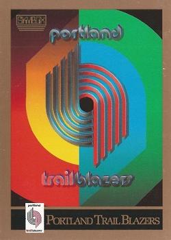 Portland Trail Blazers Logo/Checklist CL