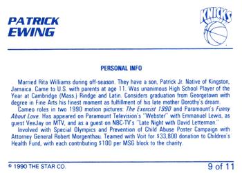 Card back
