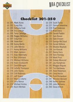 Checklist: 201-300
