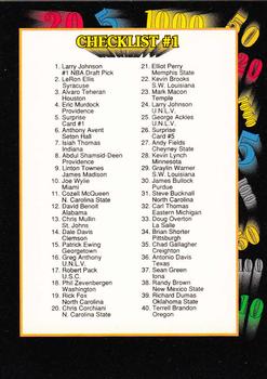 Checklist #1: 1-40