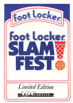 #10 Foot Locker Slam Fest TV Schedule