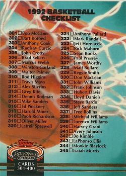 Checklist: 301-400