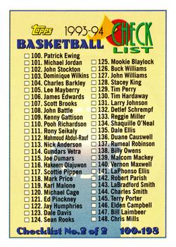 Checklist: 100-198