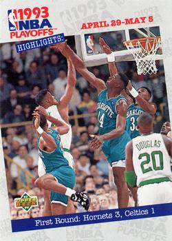 First Round: Hornets 3, Celtics 1