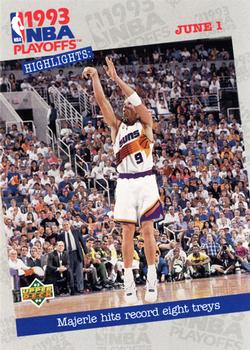 Majerle hits record eight treys