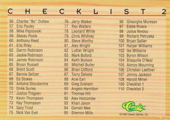 Checklist 2: 56-110