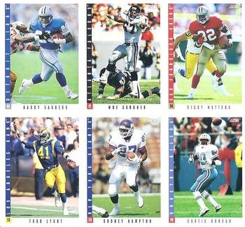 Barry Sanders / Moe Gardner / Ricky Watters / Todd Lyght / Rodney Hampton / Curtis Duncan