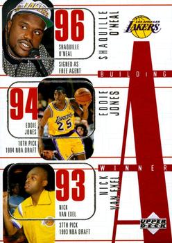 Shaquille O'Neal / Eddie Jones / Nick Van Exel / Cedric Ceballos / Kobe Bryant