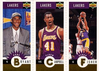 Kobe Bryant / Elden Campbell / Derek Fisher 