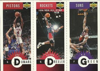Joe Dumars / Clyde Drexler / A.C. Green