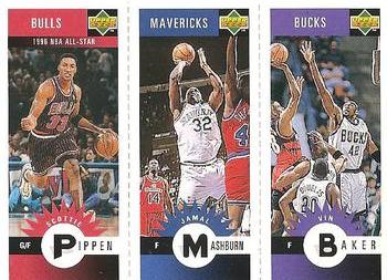 Scottie Pippen / Jamal Mashburn / Vin Baker