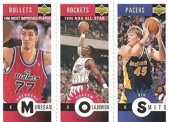 Gheorghe Muresan / Hakeem Olajuwon / Rik Smits
