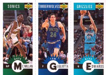 Nate McMillan / Tom Gugliotta / Blue Edwards 