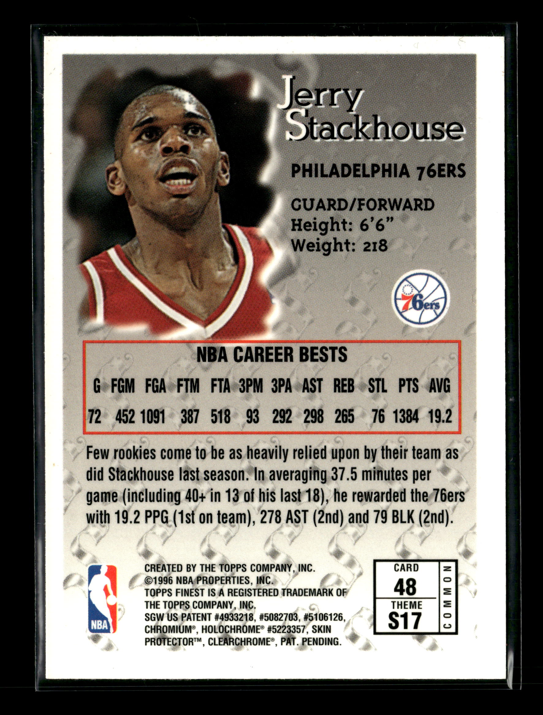 Card back