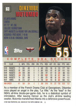 Card back