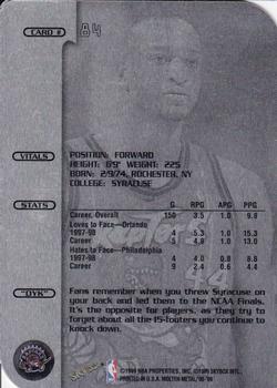 Card back