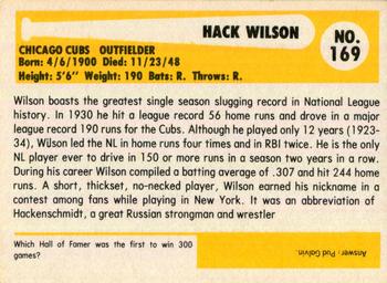Card back