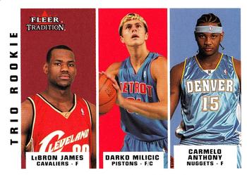 LeBron James / Darko Milicic / Carmelo Anthony 