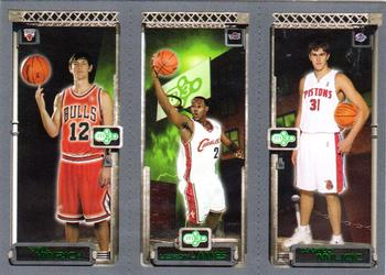 #117 / 111 / 112 Kirk Hinrich / LeBron James / Darko Milicic