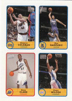 Derrick Coleman / Dan Gadzuric / Keon Clark / Chris Wilcox 