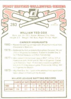 Card back