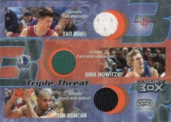 Yao Ming / Dirk Nowitzki / Tim Duncan