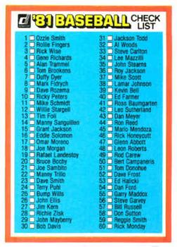 Checklist: 1-120