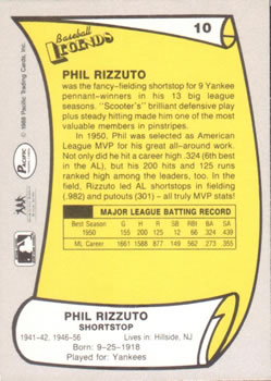 Card back