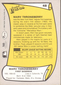 Card back