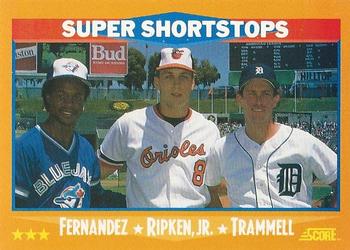 Super Shortstops (Tony Fernandez / Cal Ripken, Jr. / Alan Trammell)