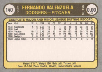 Card back