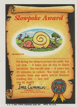 Card back