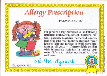 Card back