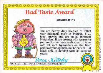 Card back