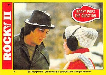 Rocky Pops the Question