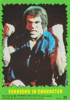 Ferrigno in Character 