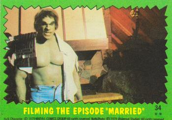 Filming the Episode "Married" 