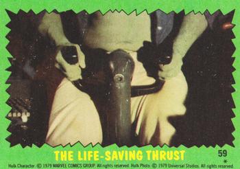 The Life-Saving Thrust 