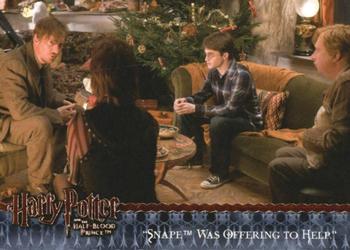 "Snape Was Offering to Help."