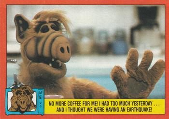No more coffee for me! I had too much yesterday ... and I thought we were having an earthquake!
