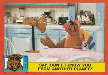 Say, don't I know you from another planet?