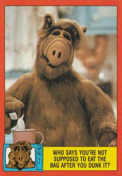 Who says you're not supposed to eat the bag after you dunk it?